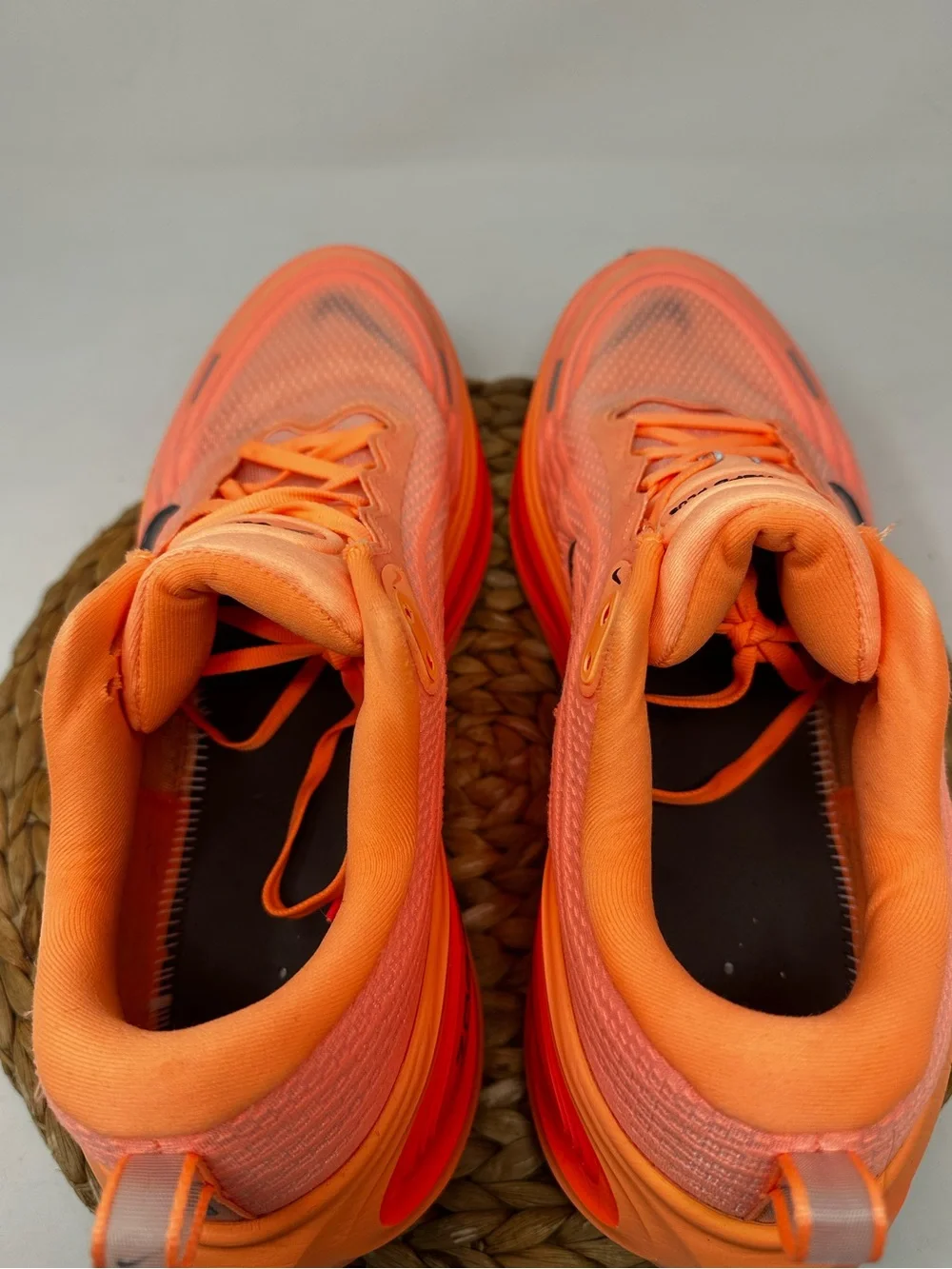 Nike Vomero Plus Running Shoes Orange Pulse Hot Lava Tones Size 14 Men's